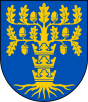 Länsvapen för Blekinge län, inte länsstyrelsens logotyp