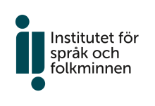 Logotypkandidat för Institutet för språk och folkminnen från Wikimedia Commons