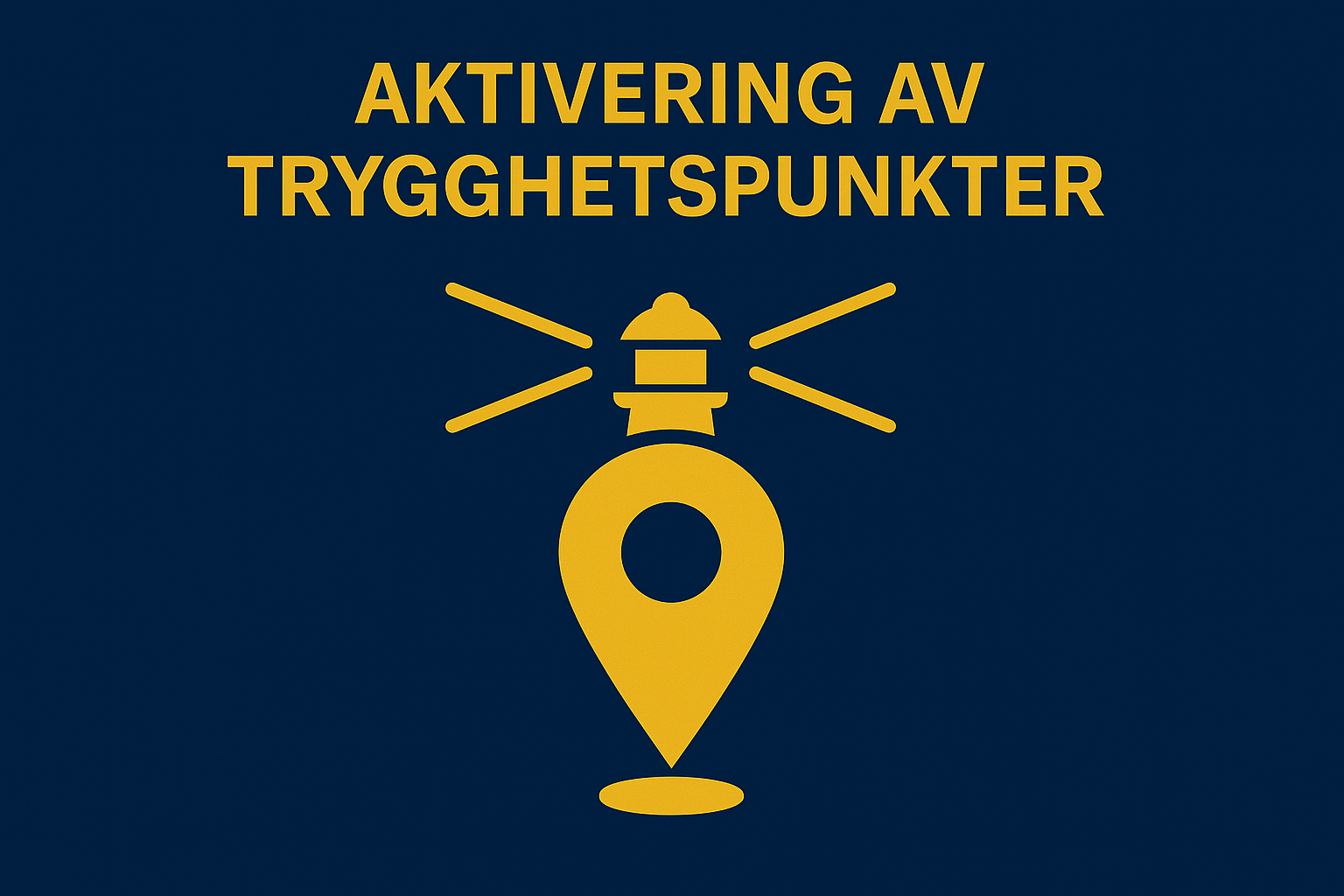 Kursomslag för Aktivering av Trygghetspunkter