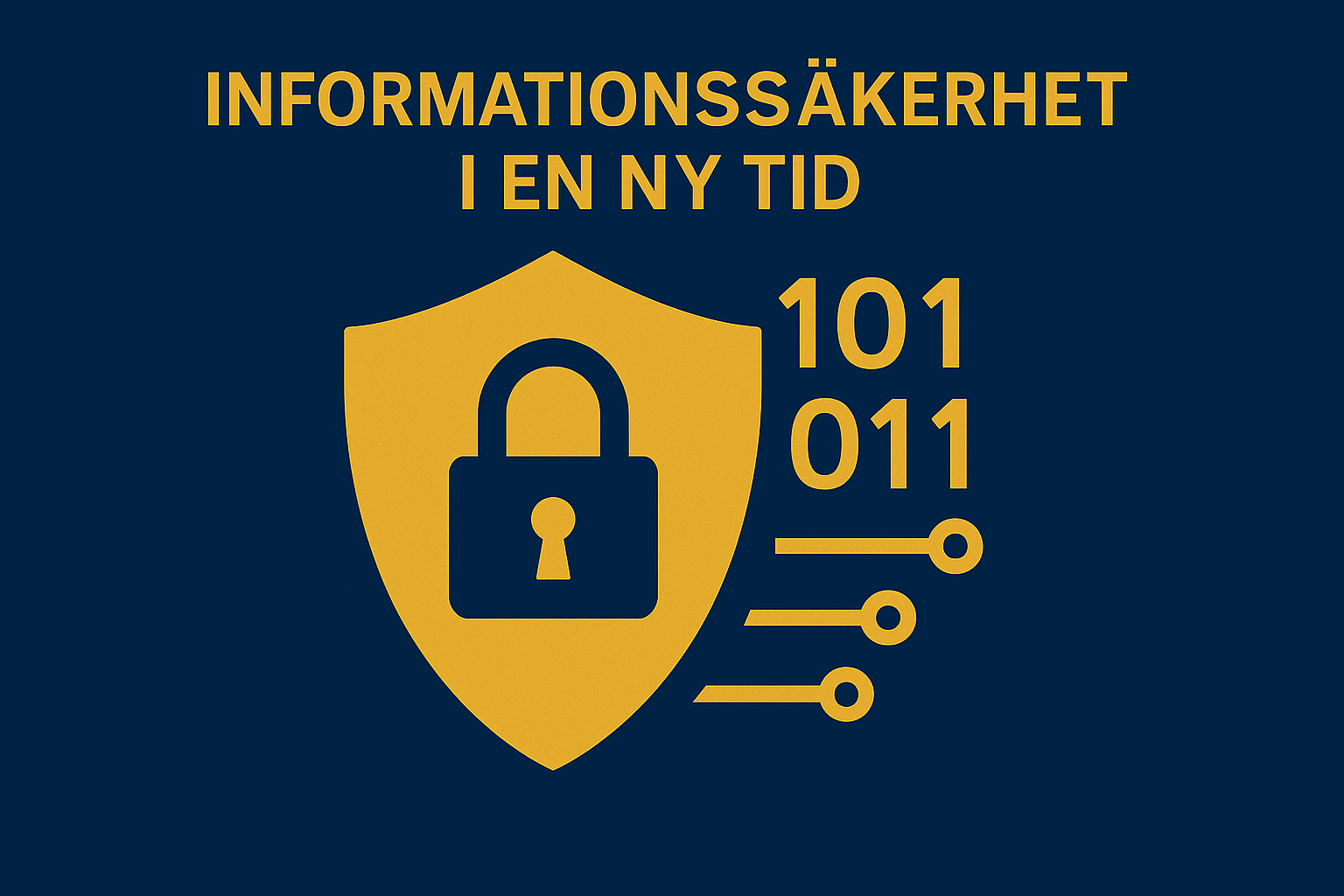 Kursomslag för Informationssäkerhet i en ny tid