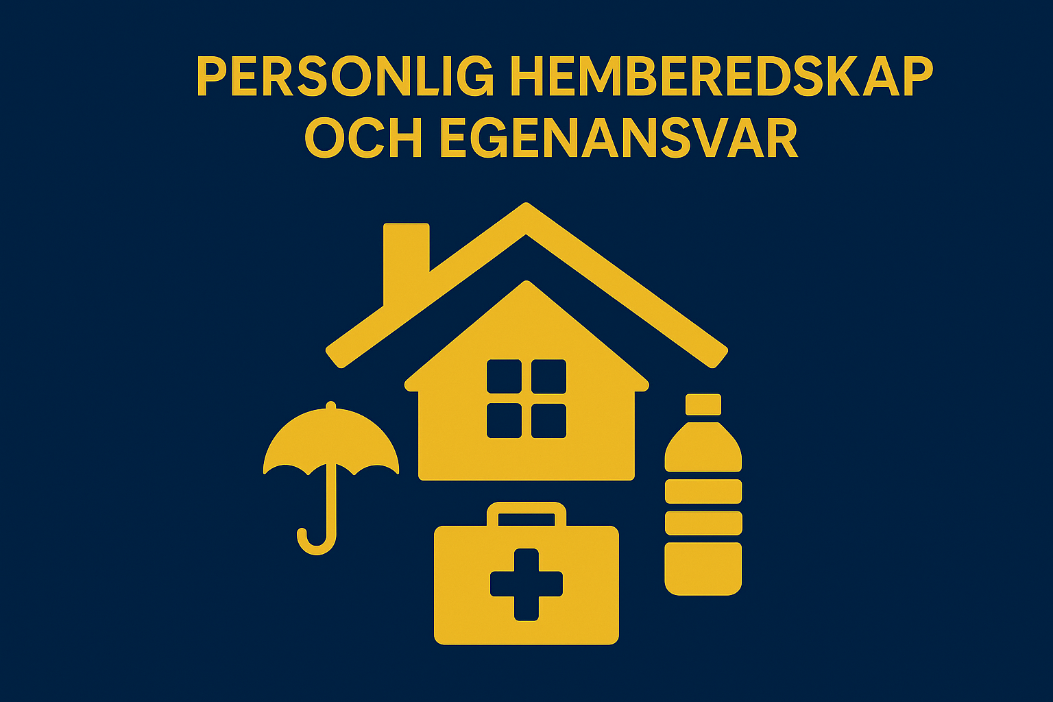 Kursomslag för Personlig hemberedskap och egenansvar