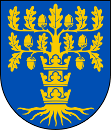 Länsvapen för Blekinge län, inte länsstyrelsens logotyp