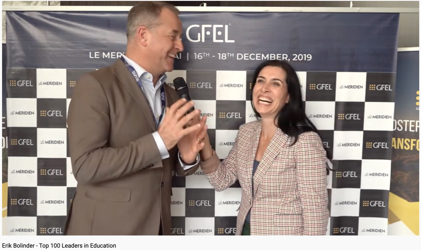 Video interview with GFEL awardee Erik Bolinder about Klick Data LMS