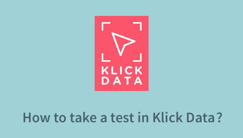 How to take a test in KlickData KLMS